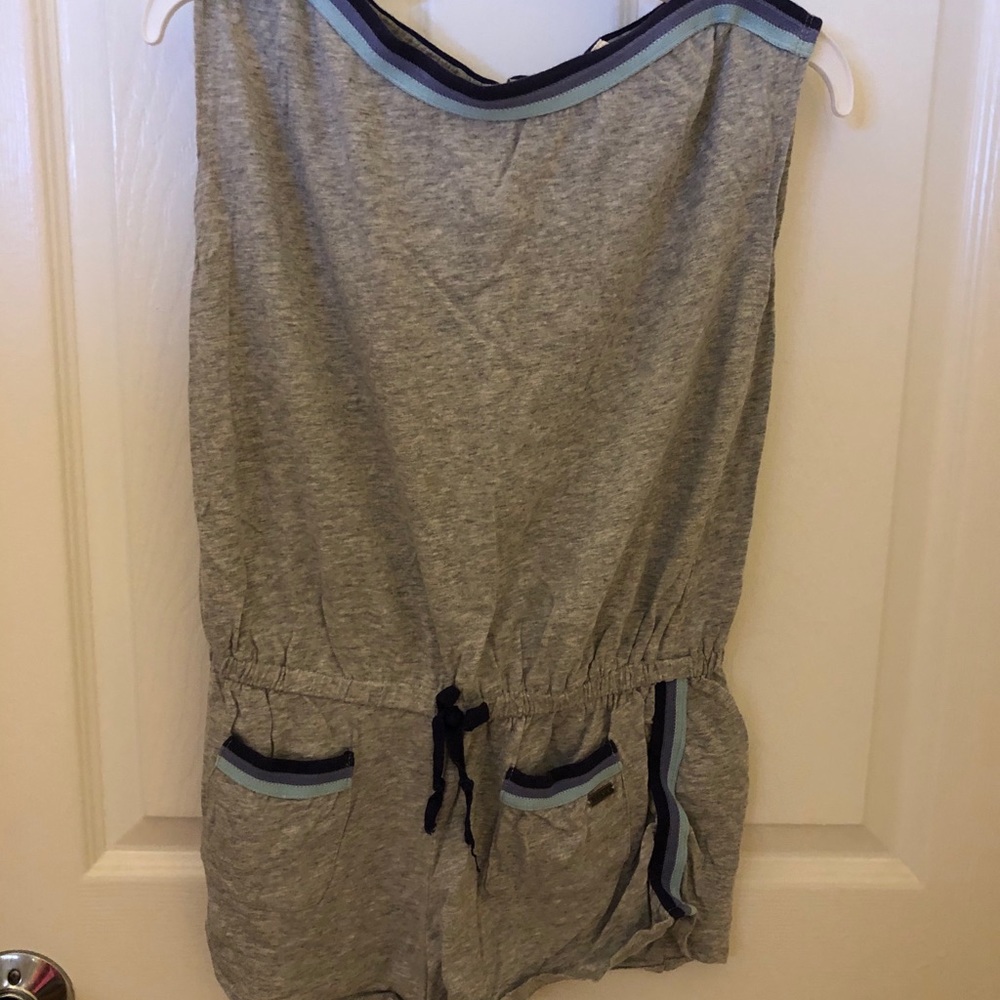 Roxy Grey and blue romper